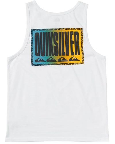 Quiksilver Fade Long Sleeve Tee Shirt T - White