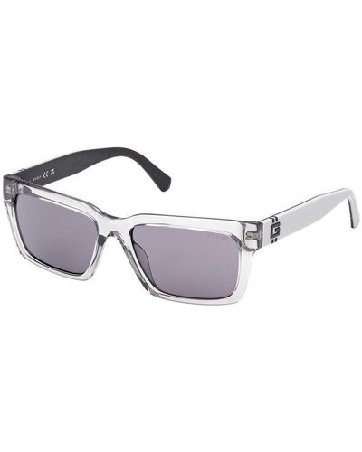 Guess GU0012120A56 UV-geschützte Metall Sonnenbrille - Schwarz