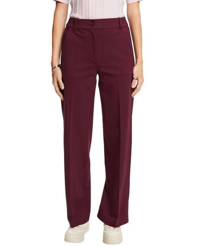 Esprit 991eo1b304 Trousers - Red