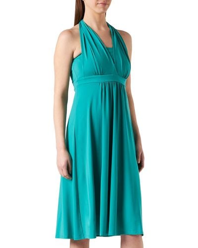 TRUTH & FABLE Amazon-Marke: Hochzeitskleid Multiway Midi - Blau