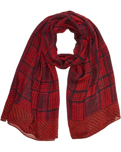 Kipling Viscose Scarf - Red