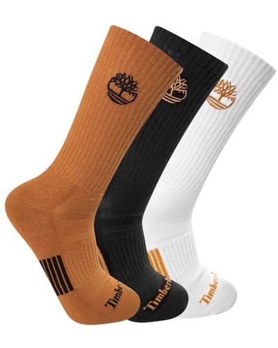 Timberland Half Cushioned Crew Socks - Multicolour