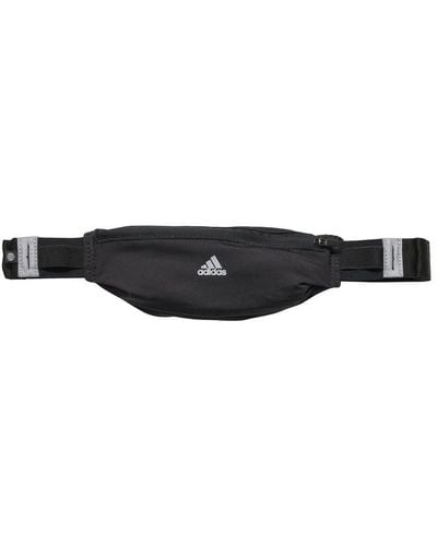 adidas Ha0827 Run Belt Gym Bag Adult Black/black/reflective Silver Size Ns