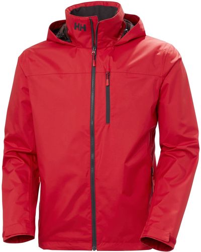 Helly Hansen Crew Hooded Jacket 2.0 - Red