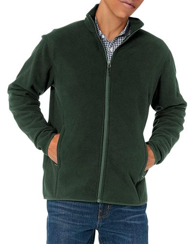 Amazon Essentials Full-zip Fleece Jacket - Green