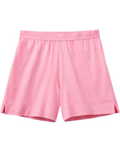 Benetton Short 30963900f Pyjama Bottom - Pink