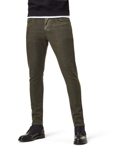 G-Star RAW Jeans 3301 Slim Colored - Groen