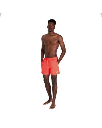 Speedo Essentials 16" Watershorts/swimmers Orange - Red