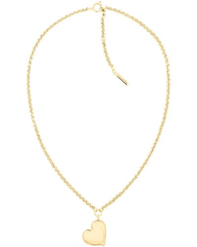 Calvin Klein Jewelry Pendant Necklace Color: Yellow Gold - Multicolor