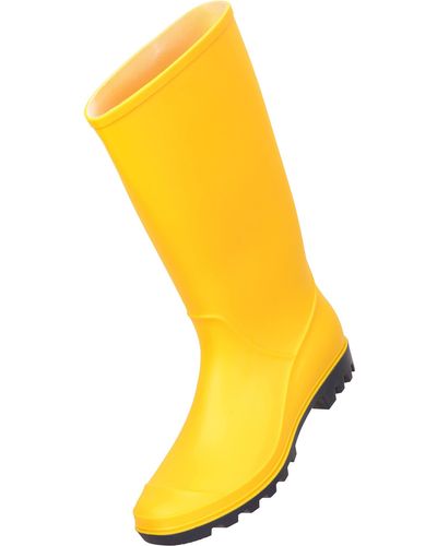 Mountain Warehouse Waterproof Ladies Wellington - Yellow