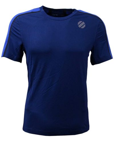 Reebok Ufc Blue Speedwick Performance Compression Training Top T-shirt Aj0142