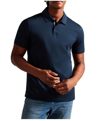 Ted Baker Zeiter Polo Shirt Navy Xl - Blue