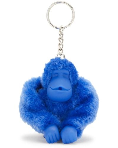 Kipling MONKEYCLIP M Mittelgroßer Affen-Schlüsselanhänger - Blau