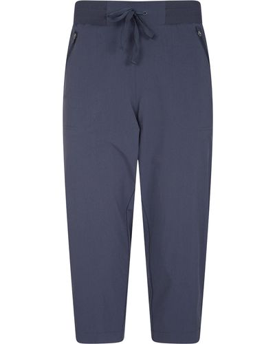 Mountain Warehouse Pantaloni da Donna con Protezione dai Raggi - Blu