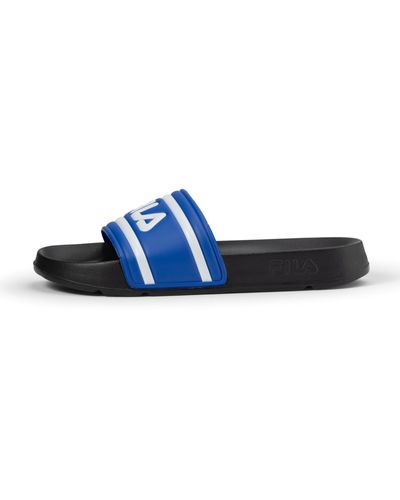 Fila Morro Bay Slipper Sandale à glissière - Bleu