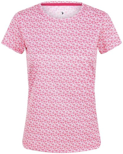 Regatta Wm Fingal Edition T-shirt - Pink