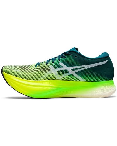 Asics Metaspeed Sky+ Multicolour Synthetic S Running Trainers 1013a115_001 - Green