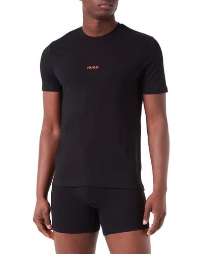 HUGO T-shirt &boxer Brief Gift_set_underwear - Black