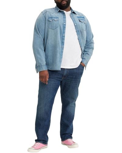 Levi's Big & Tall 511 Slim Fit Jeans Apples To Apples 46W / 34L - Bleu