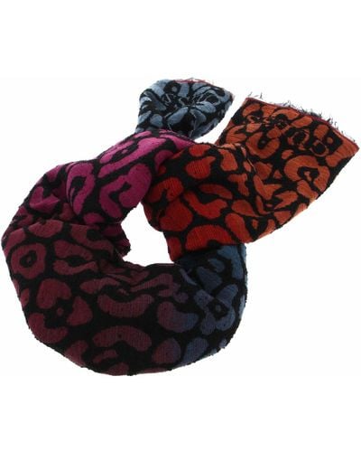 Guess TABATA SCARF 90X180 - Rosso