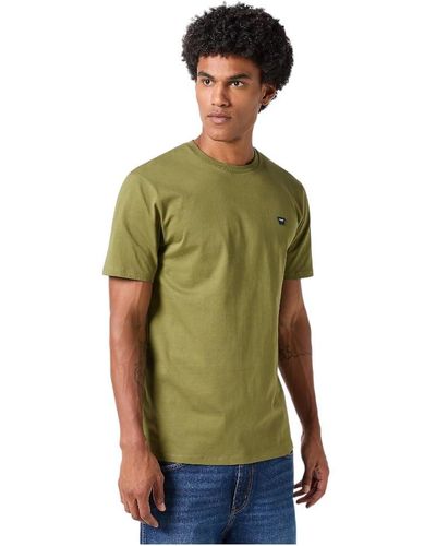 Wrangler Sign Off Tee T-shirt - Green