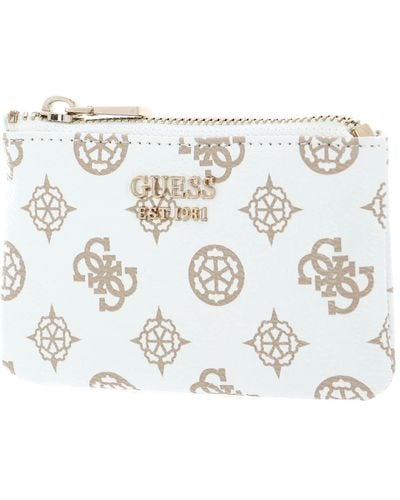 Guess Laurel SLG Zip Pouch - Metálico