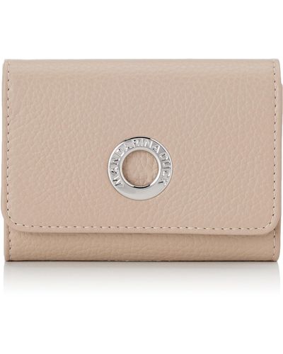 Mandarina Duck Mellow Leather Wallet Reisezubehör-Brieftasche - Natur