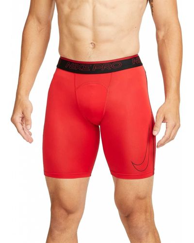Nike FIT - Pantaloncini lunghi da - Rosso