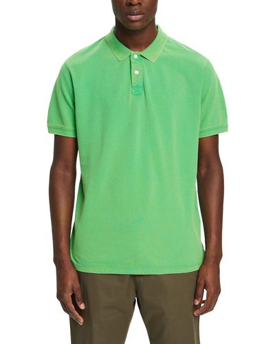 Esprit 023ee2k305 Polo Shirt - Green