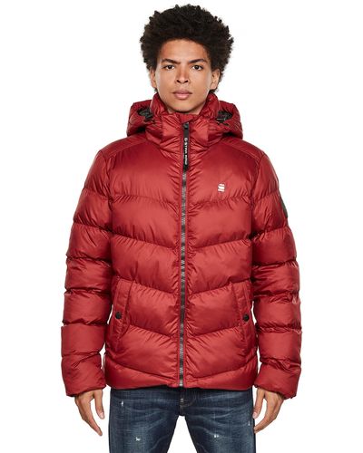 G-Star RAW Whistler Hdd Puffer Jacket - Rood
