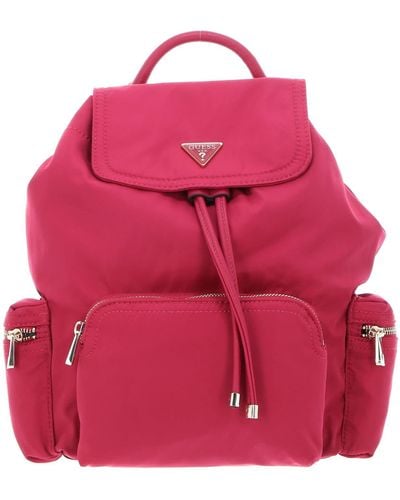 Guess Eco Gemma Backpack Magenta - Rot