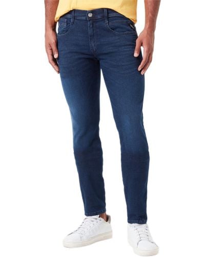 Replay Anbass Recycled Jeans - Blue