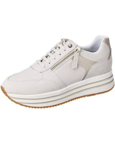 Geox D Kency A Trainer - White