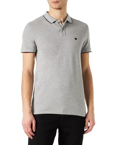 Wrangler Polo Shirt - Grau