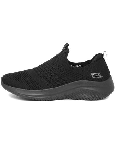 Skechers Ultra Flex-harmonious Slip On Sneakers Voor - Zwart
