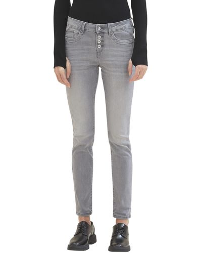 Tom Tailor Tapered Relaxed Jeans - Grau