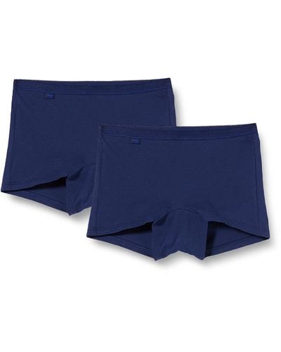 Sloggi Basic H Short 2P Pants - Blau