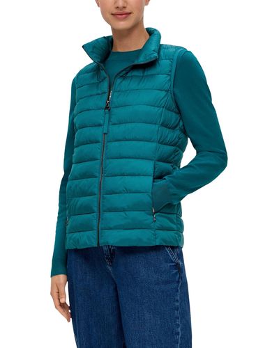 S.oliver Outdoor Weste - Blau