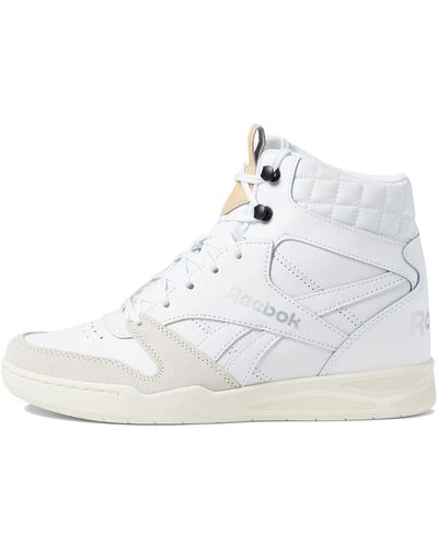 Reebok Bb4500 Hi High Top Keilabsatz Basketballschuh - Weiß