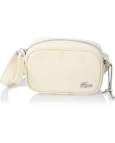 Lacoste Daily Lifestyle Crossover Bag XS Bone White - Noir