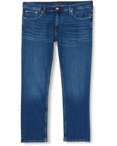 Tommy Hilfiger Plus Jeans Bt-Madison Str M Ind-B Straight Fit - Blau