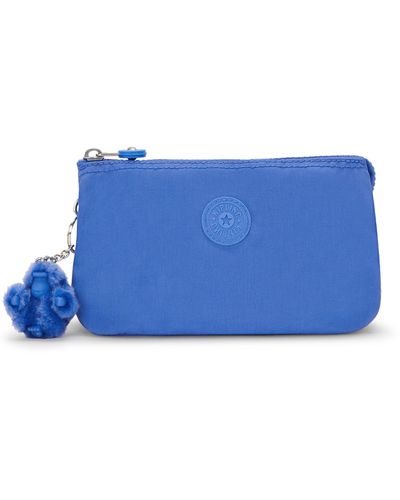 Kipling Grande Pochette Creativity pour Bleu Havane 18 x 10 x 1,3 cm