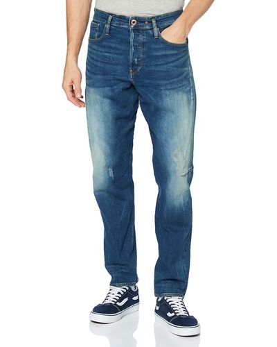 G-Star RAW Scutar 3d Slim Tapered Jeans,blue
