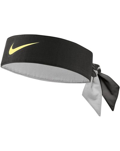 Nike Dri-fit Head Tie 4.0 Bandana Tennis Sport Zweet Volwassenen - Zwart