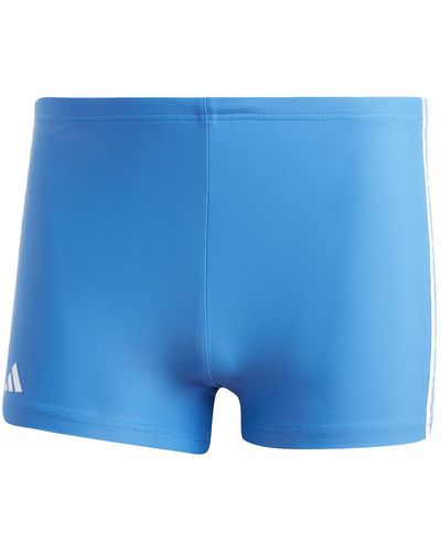 adidas Classic 3-Stripes Swim Boxers Badehose - Blau