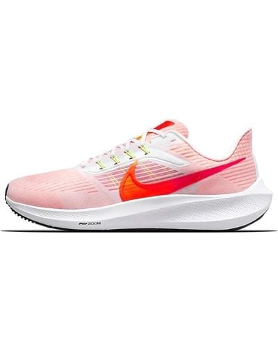 Nike Air Zoom Pegasus 39 S Trainers Running Shoes - Red