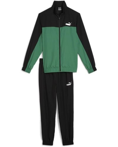 PUMA Woven Tracksuit Marchive Green