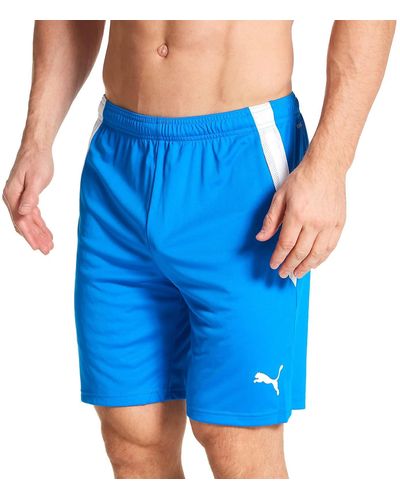 PUMA Mens Teamliga Shorts - Blue