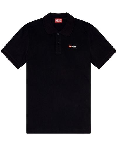 DIESEL T- Smith-Div Polo Shirt - Noir