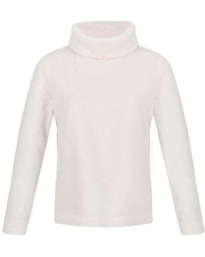 Regatta S Hedda Fleece T-shirt Light Vanilla Fluffy S - White